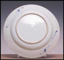 Chinese blue and white plate