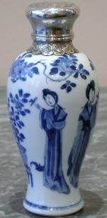 Chinese tea caddy with ‘Lijzen’, Kangxi