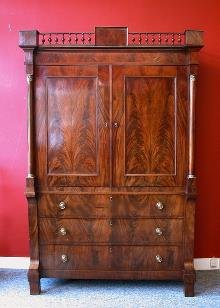 Dutch cabinet, Empire, ± 1810