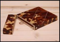 Dutch cartes de visite holder