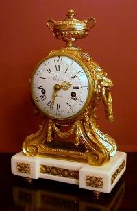 French pendule, Henri Voisin Paris, ± 1775