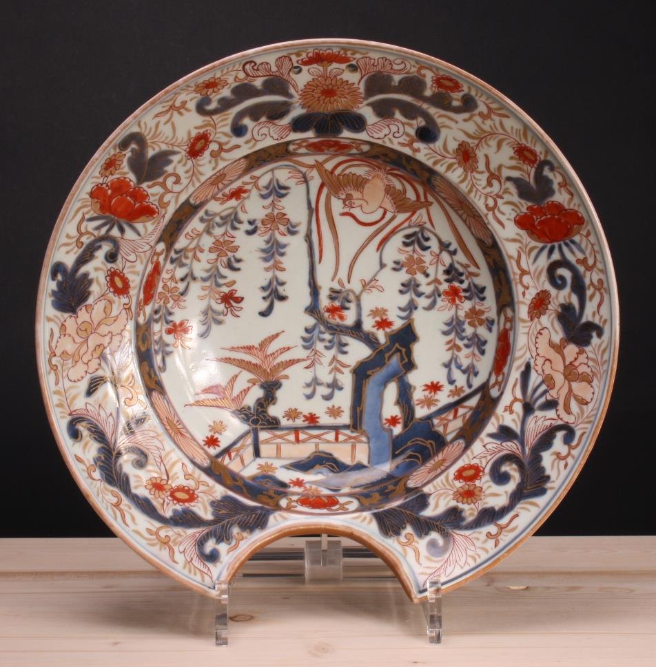 Japanese Imari barber’s bowl