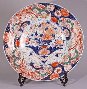 Japanese Imari charger, ± 1700
